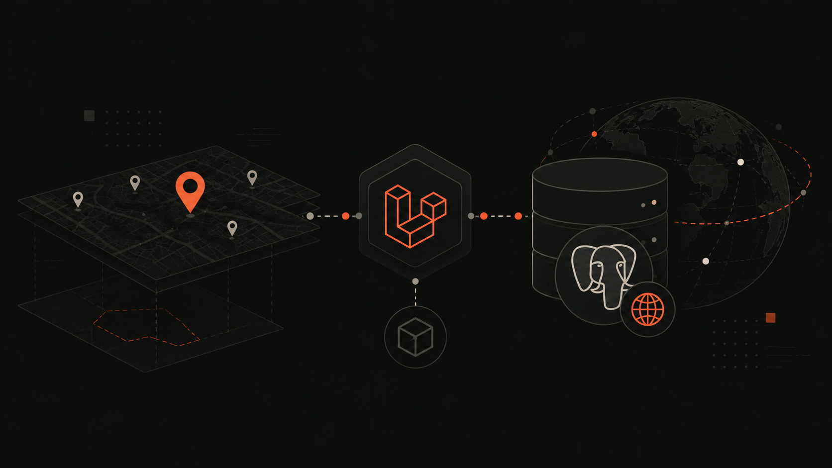 PostGIS en Laravel sin escribir SQL a mano